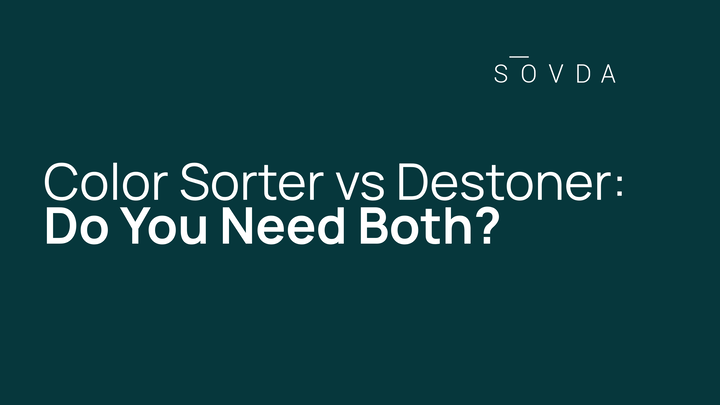 Color Sorter vs Destoner: Do You Need Both?
